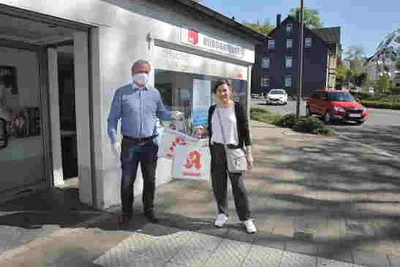 SPD verteilt 300 Schutzmasken an ambulante Pflegedienste und Physiopraxen