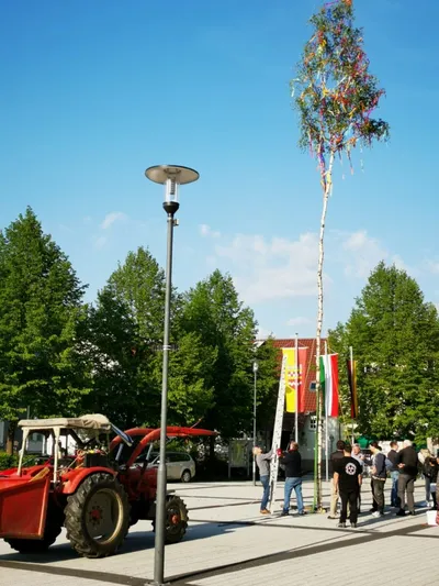 Kein Maibaum vor dem Rathaus