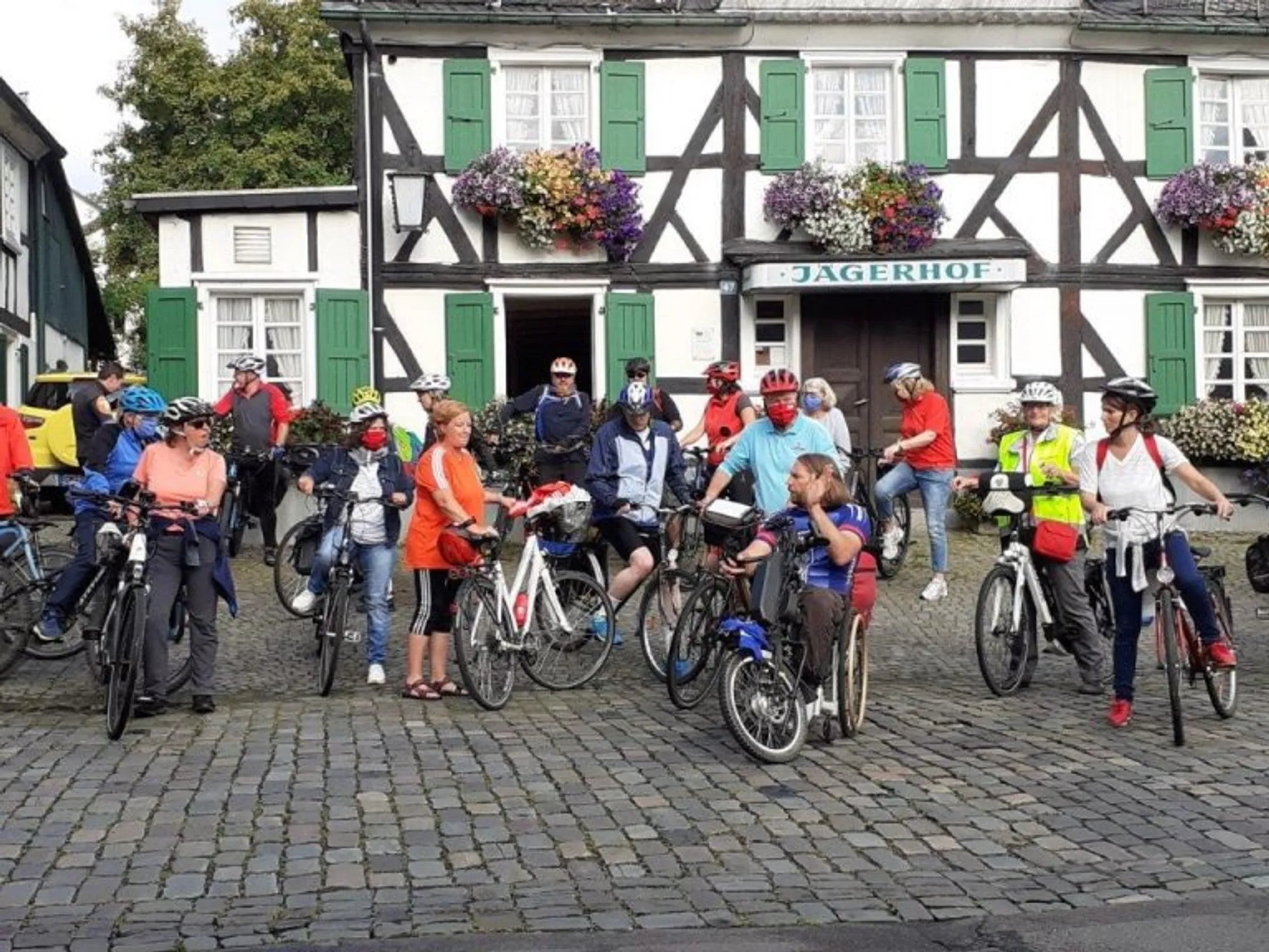 Traditionelle Radtour der SPD nach Bonn
