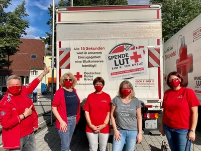 SPD bei der Blutspende