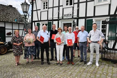 Ehrung von vier SPD Mitgliedern